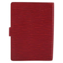 LOUIS VUITTON Epi Agenda PM Terminplanerhülle Rot R20057 LV Auth BA11766-2