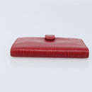 LOUIS VUITTON Epi Agenda PM Terminplanerhülle Rot R20057 LV Auth BA11766-4