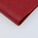 LOUIS VUITTON Epi Agenda PM Terminplanerhülle Rot R20057 LV Auth BA11766-14