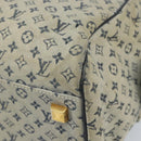 LOUIS VUITTON Monogram Mini Josephine GM Hand Bag Blue M92211 LV Auth BA11767-9