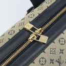 LOUIS VUITTON Monogram Mini Josephine GM Hand Bag Blue M92211 LV Auth BA11767-10