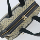 LOUIS VUITTON Monogram Mini Josephine GM Hand Bag Blue M92211 LV Auth BA11767-6