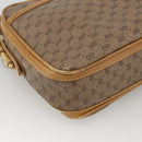 GUCCI Micro GG Supreme Shoulder Bag PVC Beige Gold 001 261 1096 Auth BA11772-11