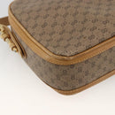 GUCCI Micro GG Supreme Shoulder Bag PVC Beige Gold 001 261 1096 Auth BA11772-13