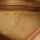 GUCCI Micro GG Supreme Shoulder Bag PVC Beige Gold 001 261 1096 Auth BA11772-15
