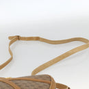 GUCCI Micro GG Supreme Shoulder Bag PVC Beige Gold 001 261 1096 Auth BA11772-8