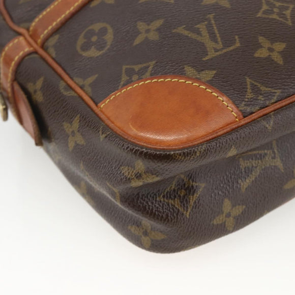 LOUIS VUITTON Monogram Compiegne 28 Clutch Bag M51845 LV Auth BA11773