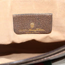 GUCCI GG Supreme Web Sherry Line Bag PVC Beige Gold 904 02 026 Auth BA11774-18