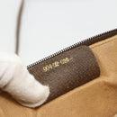 GUCCI GG Supreme Web Sherry Line Bag PVC Beige Gold 904 02 026 Auth BA11774-12