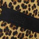 Gianni Versace Boston Bag Canvas Yellow Gold Auth BA11776A-19