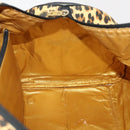 Gianni Versace Boston Bag Canvas Yellow Gold Auth BA11776A-20