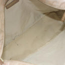 CHANEL New Travel Line Tote Bag Nylon Beige Gold CC Auth BA11779-18