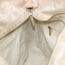 CHANEL New Travel Line Tote Bag Nylon Beige Gold CC Auth BA11779-19