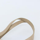 CHANEL New Travel Line Tote Bag Nylon Beige Gold CC Auth BA11779-8