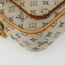 LOUIS VUITTON Monogram Mini Juliet MM Shoulder Bag Blue M92004 LV Auth BA11780-14