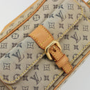 LOUIS VUITTON Monogram Mini Juliet MM Shoulder Bag Blue M92004 LV Auth BA11780-17