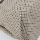 BOTTEGA VENETA Tote Bag PVC Canvas Gray Auth BA11786-13