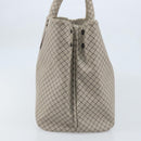 BOTTEGA VENETA Tote Bag PVC Canvas Gray Auth BA11786-4