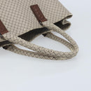 BOTTEGA VENETA Tote Bag PVC Canvas Gray Auth BA11786-7