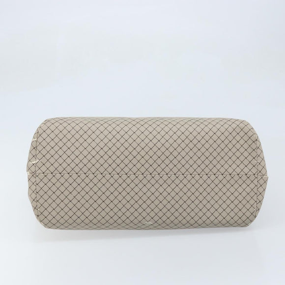 BOTTEGA VENETA Tote Bag PVC Canvas Gray Auth BA11786