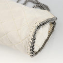 Stella MacCartney Chain Farabella Mini Bag Polyester 2way White Auth BA11787A-12
