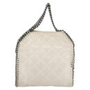 Stella MacCartney Chain Farabella Mini Bag Polyester 2way White Auth BA11787A-3