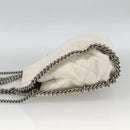 Stella MacCartney Chain Farabella Mini Bag Polyester 2way White Auth BA11787A-4