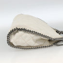 Stella MacCartney Chain Farabella Mini Bag Polyester 2way White Auth BA11787A-5
