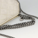 Stella MacCartney Chain Farabella Mini Bag Polyester 2way White Auth BA11787A-7