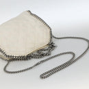 Stella MacCartney Chain Farabella Mini Bag Polyester 2way White Auth BA11787A-9