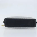GUCCI Micro GG Supreme Hand Bag PVC Navy Gold Auth BA11789-9