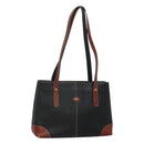BALLY Shoulder Bag Leather Black Auth BA1179-1