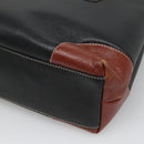 BALLY Shoulder Bag Leather Black Auth BA1179-15