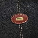 BALLY Shoulder Bag Leather Black Auth BA1179-17