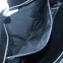 BALLY Shoulder Bag Leather Black Auth BA1179-12