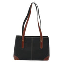 BALLY Shoulder Bag Leather Black Auth BA1179-2