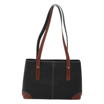 BALLY Shoulder Bag Leather Black Auth BA1179 - 0