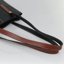 BALLY Shoulder Bag Leather Black Auth BA1179-7