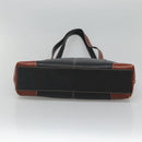 BALLY Shoulder Bag Leather Black Auth BA1179-5