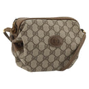 GUCCI GG Supreme Shoulder Bag PVC Beige Gold 007 37 5770 Auth BA11790-1