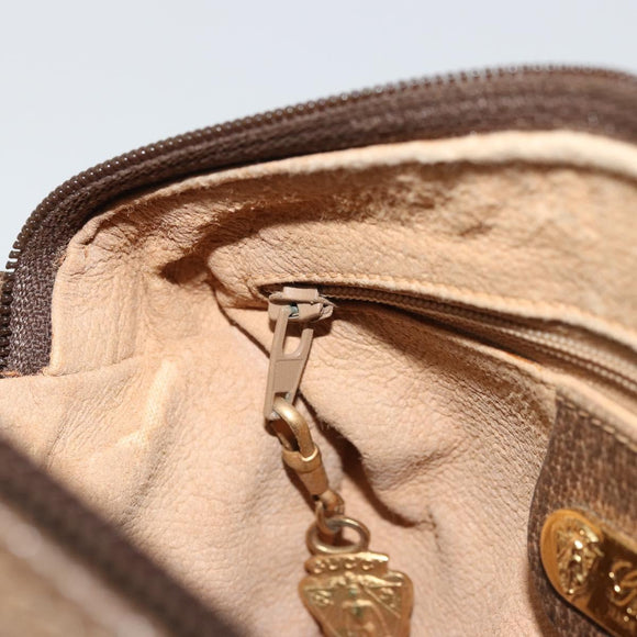 GUCCI GG Supreme Shoulder Bag PVC Beige Gold 007 37 5770 Auth BA11790