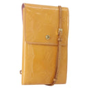 LOUIS VUITTON Monogram Vernis Walker Wallet Marshmallow Pink M91035 Auth BA11791-1