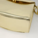 Salvatore Ferragamo Shoulder Bag Leather Gold Tone Auth BA11796A-14