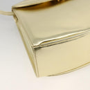 Salvatore Ferragamo Shoulder Bag Leather Gold Tone Auth BA11796A-15