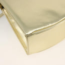 Salvatore Ferragamo Shoulder Bag Leather Gold Tone Auth BA11796A-17