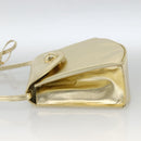 Salvatore Ferragamo Shoulder Bag Leather Gold Tone Auth BA11796A-3
