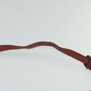 BOTTEGA VENETA INTRECCIATO Waist bag Leather Brown Auth BA118-14