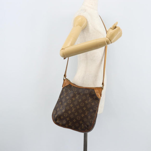 LOUIS VUITTON Monogram Odeon PM Shoulder Bag M56390 LV Auth BA11801