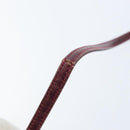 GUCCI Shoulder Bag Leather Bordeaux Gold 007 115 5770 Auth BA11806-9