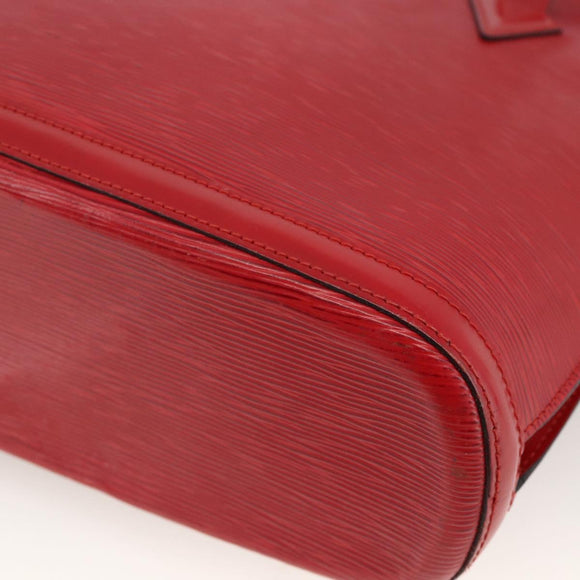 LOUIS VUITTON Epi Lussac Shoulder Bag Red M52287 LV Auth BA11811